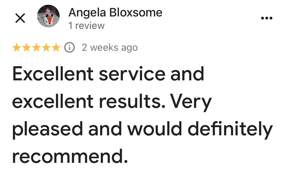 Five-star Google customer review 4