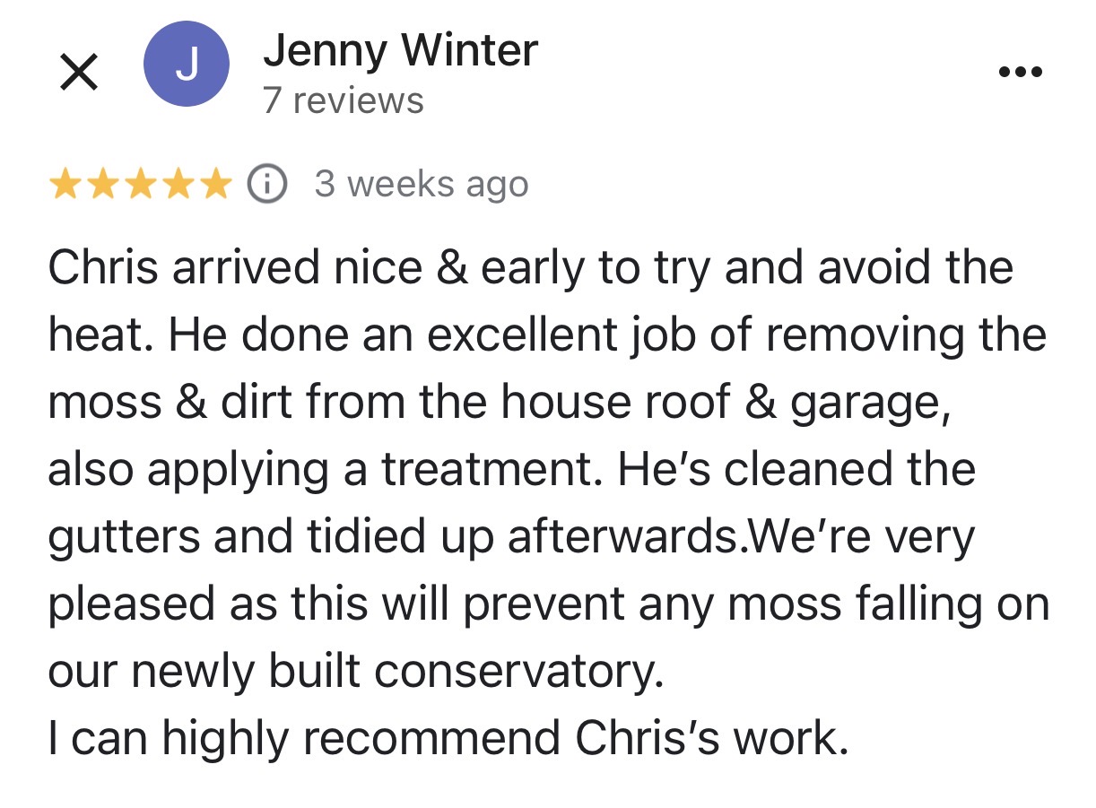 Five-star Google customer review 8