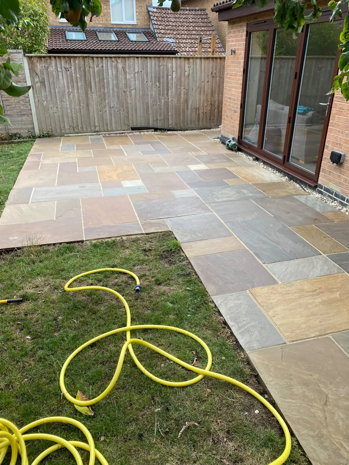 Recent patio restoration work by All Round Exterior Cleaning
