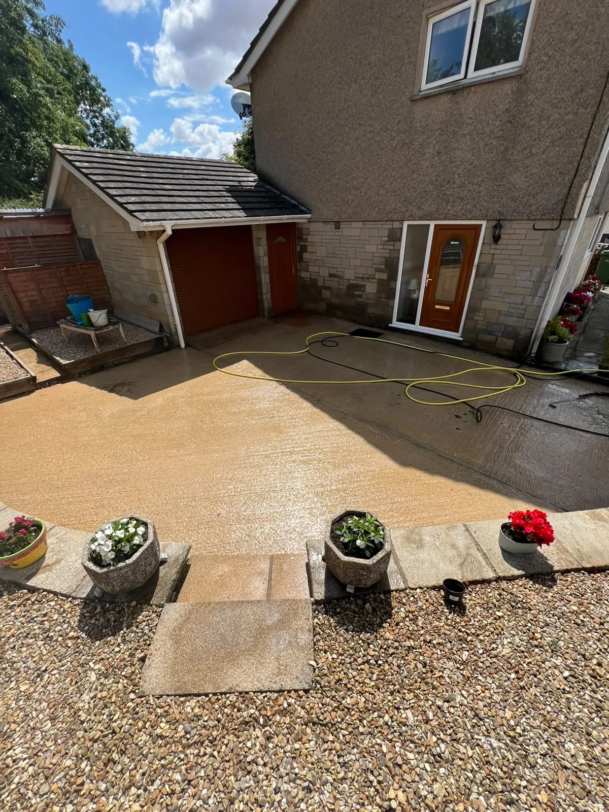 Completed exterior cleaning project 5