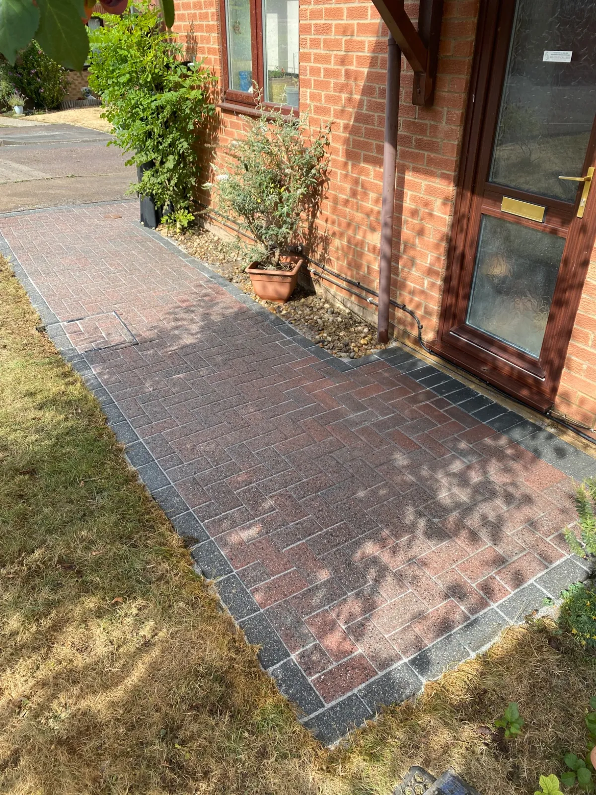 Block paving restoration