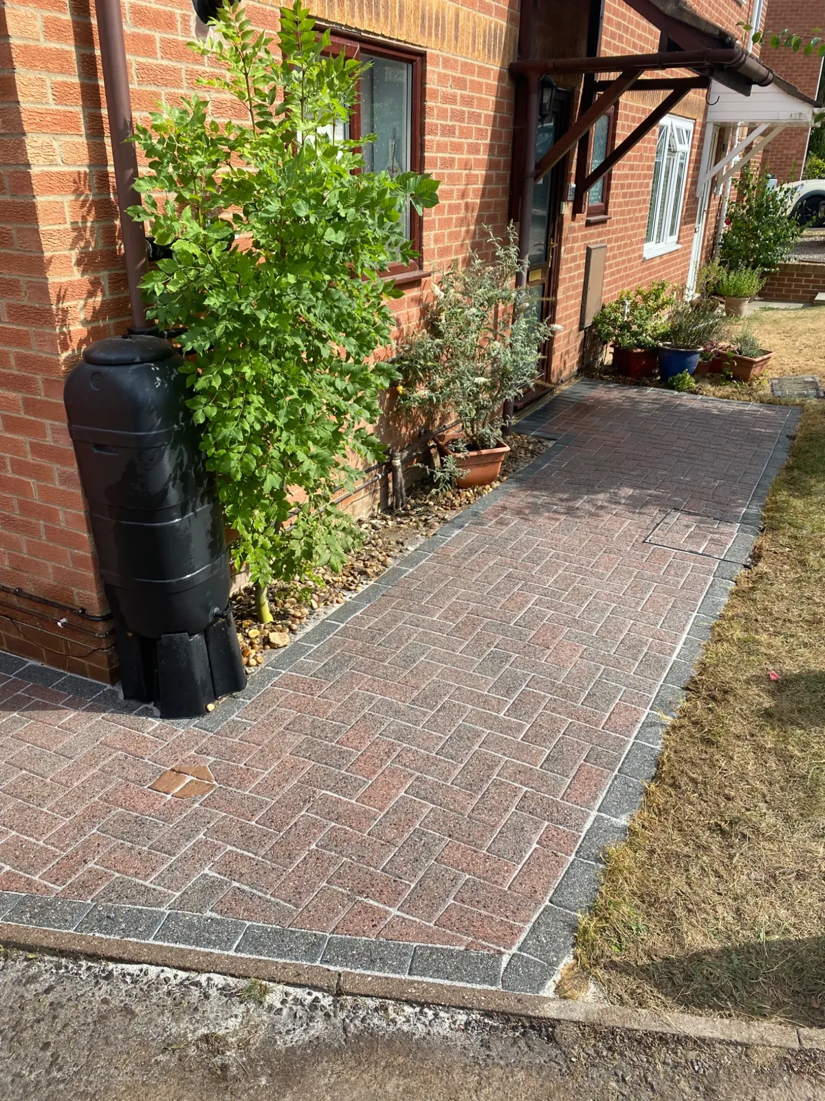 Block paving restoration