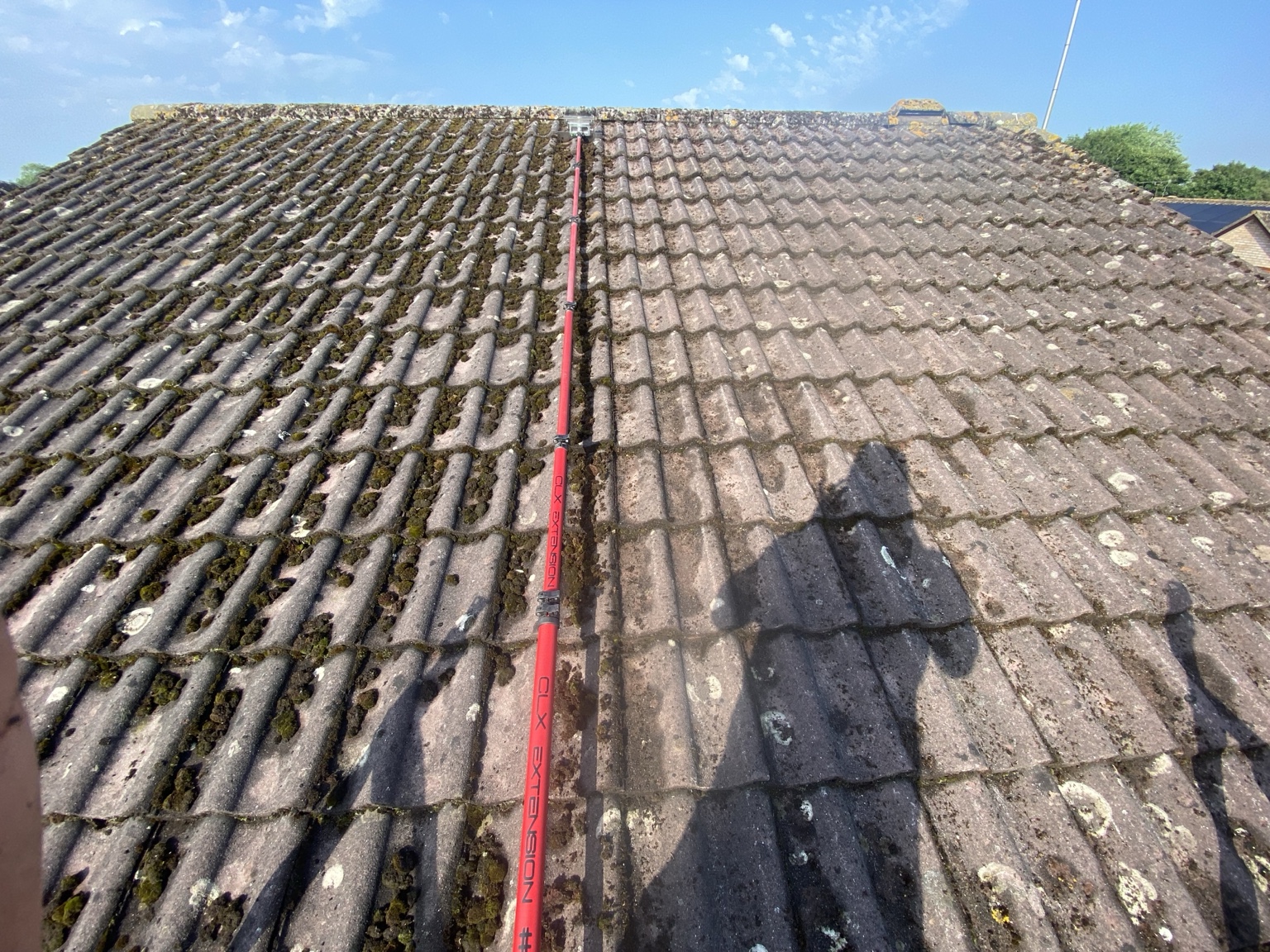 Professional roof moss removal and cleaning in Gloucestershire
